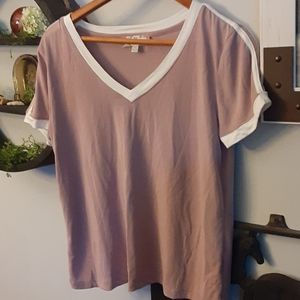 Dusty rose tee
